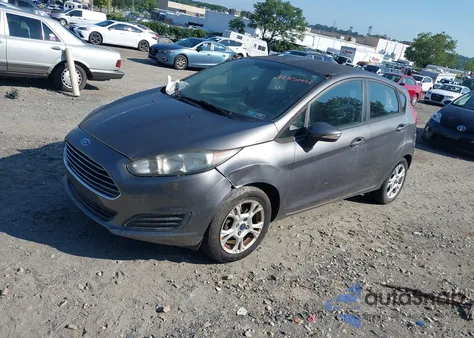2014 Ford Fiesta Se из США, поврежденный, VIN 3FADP4EJ4EM232598